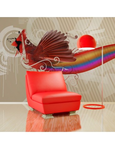 Papier peint - Oiseau arc-en-ciel A1-F4TNT0147-P
