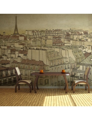 Papier peint - Good bye Paris! A1-F4TNT0172-P