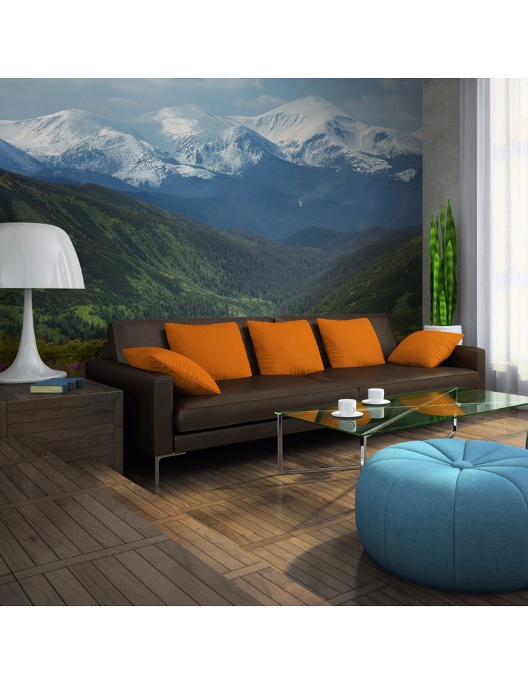 Papier peint - Paysage de montagne au printemps A1-LFTNT0902 Papier peint - Paysage de montagne au printemps A1-LFTNT0902