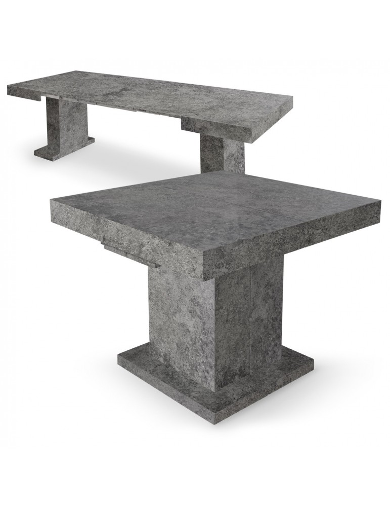 Table extensible Mustang Effet Béton br16250béton