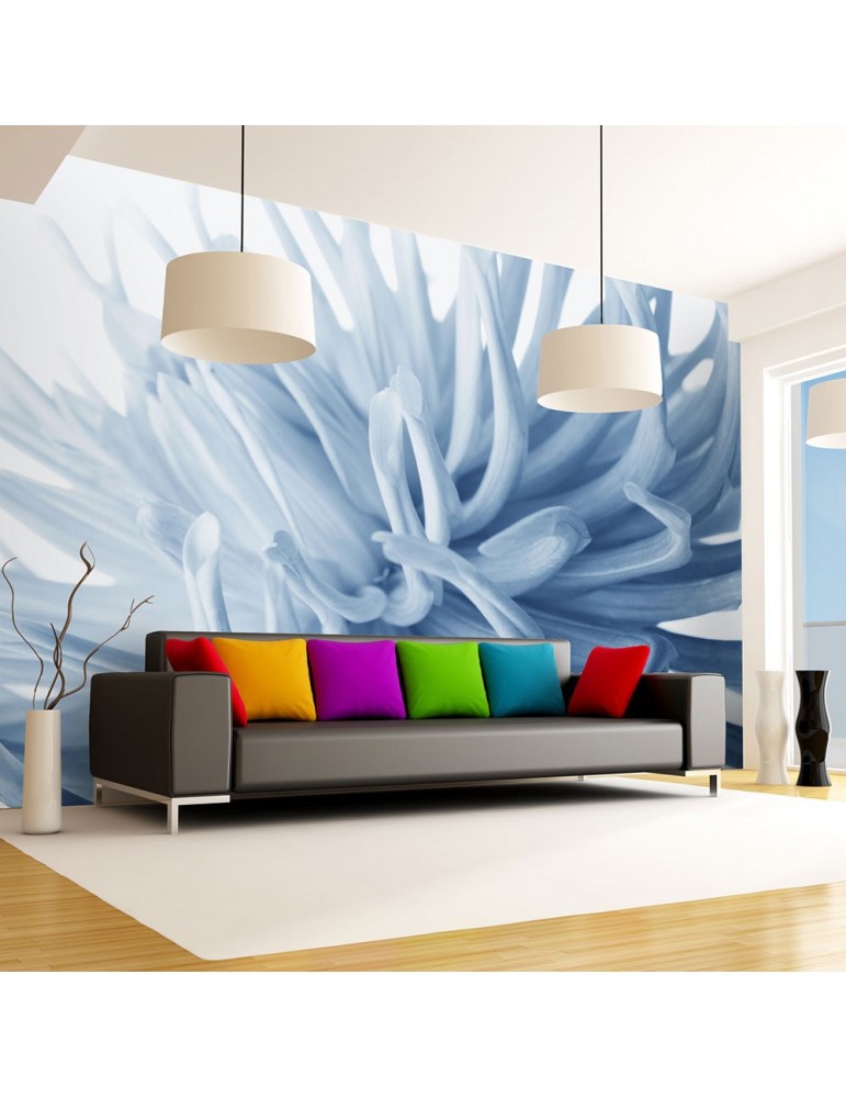 Papier peint - Fleur - dahlia bleu A1-LFTNT1356 Papier peint - Fleur - dahlia bleu A1-LFTNT1356
