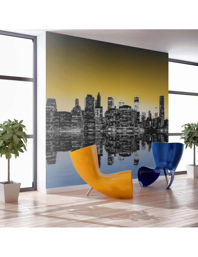 Papier peint - Sunny glow over New York A1-LFTNT0703 Papier peint - Sunny glow over New York A1-LFTNT0703