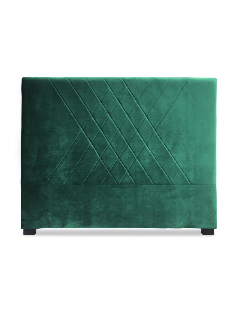 Tête de lit Diam 140cm Velours Vert lf257140vvert