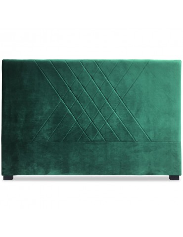 Tête de lit Diam 160cm Velours Vert lf257160vvert