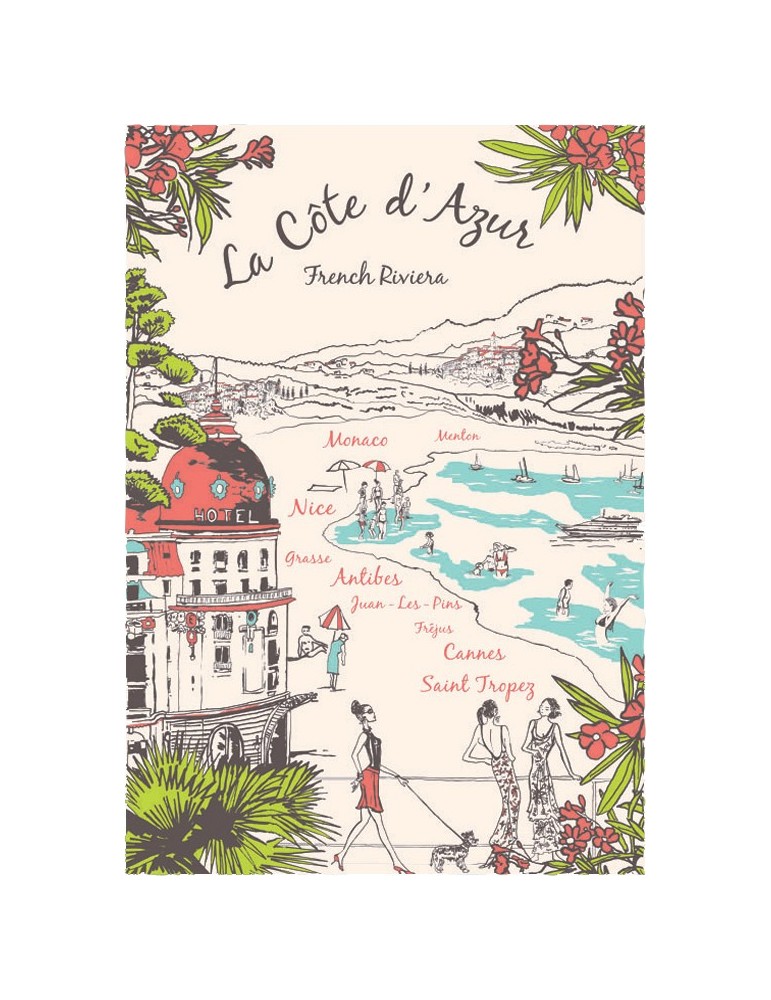 Torchon Cote d'Azur 8491259000Torchons & Bouchons Torchon Cote d'Azur 8491259000Torchons & Bouchons