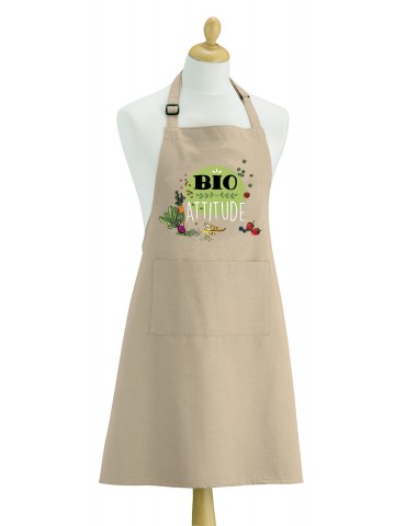 Tablier Bio Attitude Ficelle 90 x 72 2496080000Torchons & Bouchons
