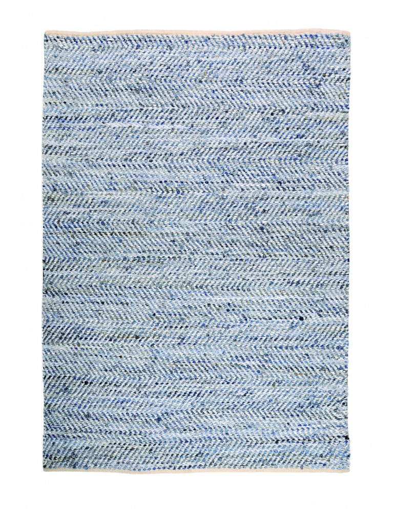 Tapis Atlas Blanc/bleu 55 x 85 1035000031The Rug Republic