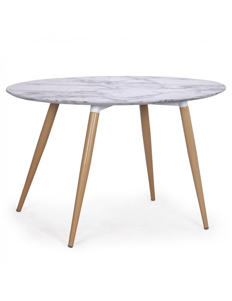 Table ovale scandinave Sissi Marbre m405marble