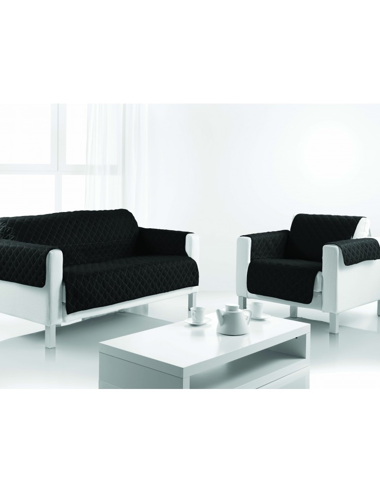 PROTEGE FAUTEUIL NOIR 165 X 179 2682078401Les Ateliers du Linge PROTEGE FAUTEUIL NOIR 165 X 179 2682078401Les Ateliers du Linge