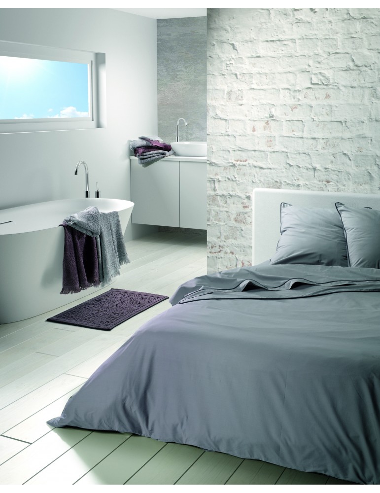 DRAP PLAT MEO GRIS 240 X 300 2753030501Les Ateliers du Linge DRAP PLAT MEO GRIS 240 X 300 2753030501Les Ateliers du Linge