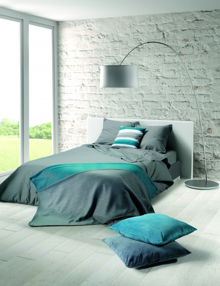 DRAP PLAT MEO GRIS 240 X 300 2753070501Les Ateliers du Linge DRAP PLAT MEO GRIS 240 X 300 2753070501Les Ateliers du Linge