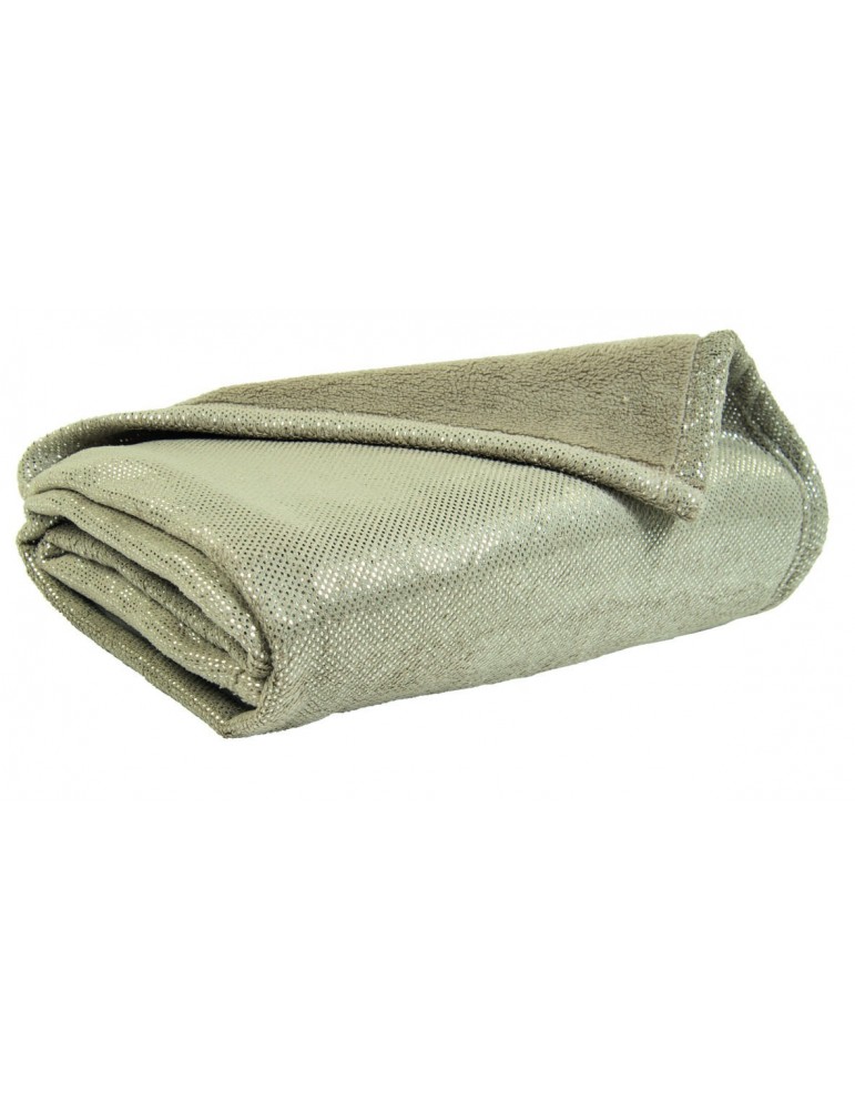 PLAID MICROFIBRE SCINTI ARGILE 130 X 160 2546070000Les Ateliers du Linge PLAID MICROFIBRE SCINTI ARGILE 130 X 160 2546070000Les Ateliers du Linge