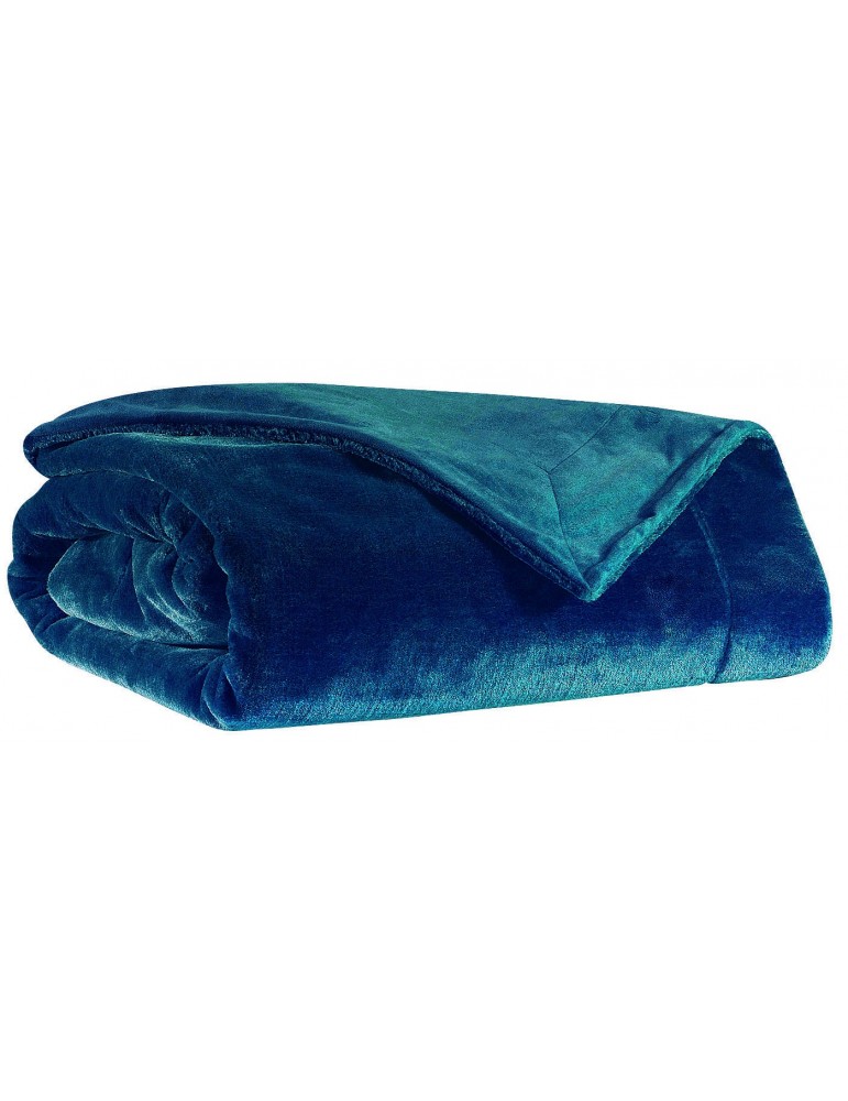 PLAID NOUNOURS VERSO POLAIRE CURACAO 130 X 160 2917040000Les Ateliers du Linge PLAID NOUNOURS VERSO POLAIRE CURACAO 130 X 160 2917040000Les Ateliers du Linge