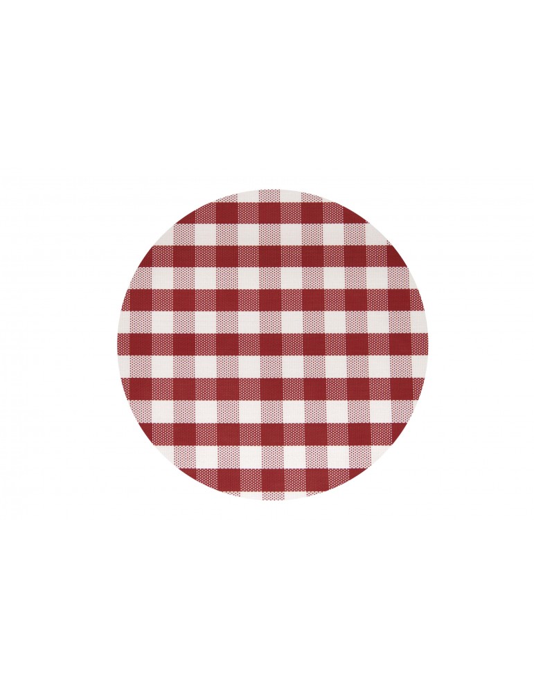 SET ROND OSCAR ROUGE 35 cm 4490030000Les Ateliers du Linge SET ROND OSCAR ROUGE 35 cm 4490030000Les Ateliers du Linge