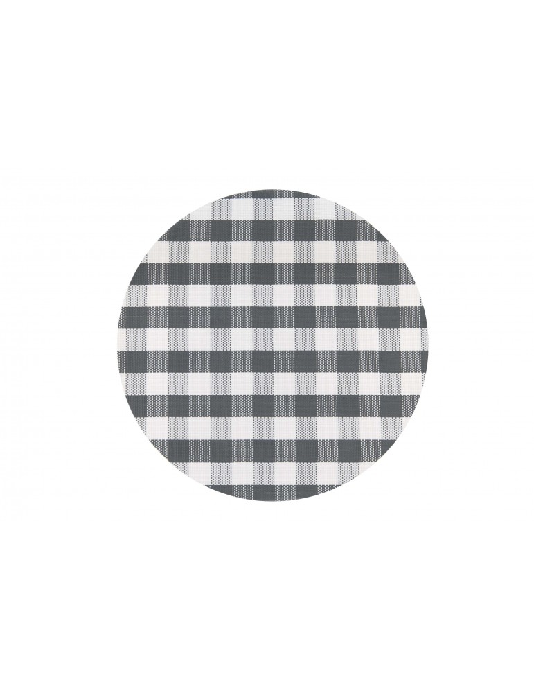 SET ROND OSCAR NOIR 35 cm 4490070000Les Ateliers du Linge SET ROND OSCAR NOIR 35 cm 4490070000Les Ateliers du Linge