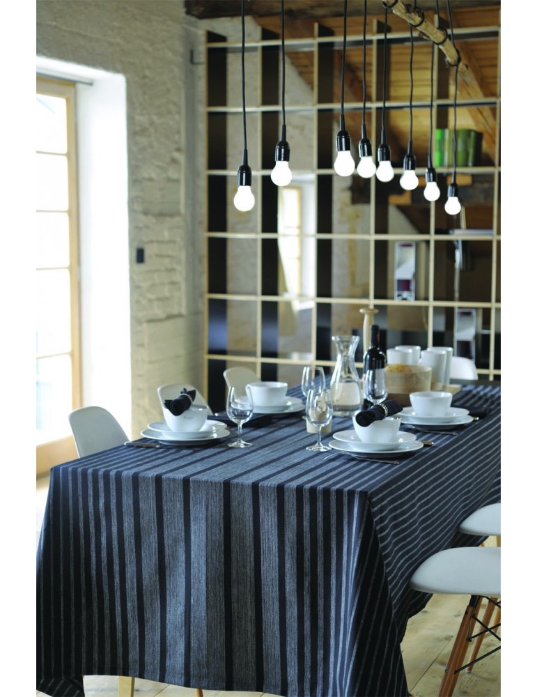 Nappe banquet Noir 170 x 170 4374071000Les Ateliers du Linge Nappe banquet Noir 170 x 170 4374071000Les Ateliers du Linge