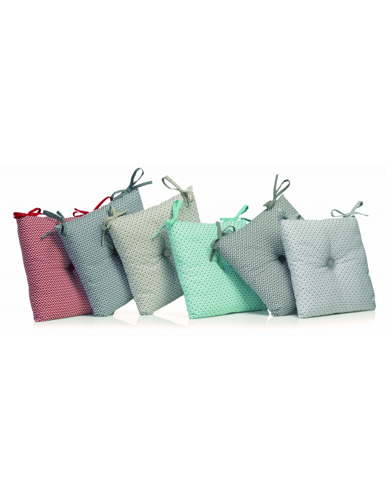 Galette de chaise Sunset Imprimé Rouge 38 X 38 X 4 cm 6362035000Les Ateliers du Linge Galette de chaise Sunset Imprimé Rouge 38 X 38 X 4 cm 6362035000Les Ateliers du Linge