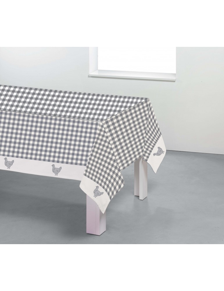 Nappe rectangulaire Cluck Cluck Imprimé 150 x 250 7690070601Les Ateliers du Linge Nappe rectangulaire Cluck Cluck Imprimé 150 x 250 7690070601Les Ateliers du Linge