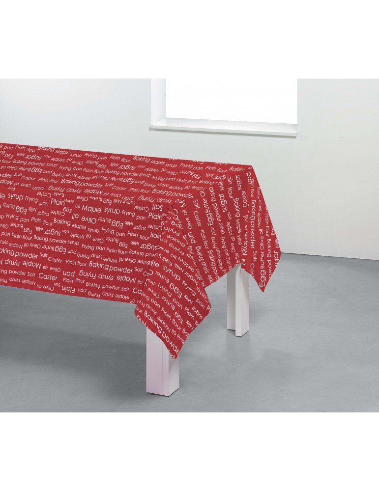 Nappe rectangulaire Receipe Imprimé 150 x 250 7750030601Les Ateliers du Linge Nappe rectangulaire Receipe Imprimé 150 x 250 7750030601Les Ateliers du Linge