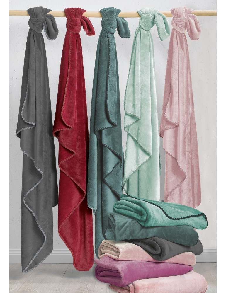 Maxi plaid Croquet Ombre 180 x 200 8620075000Les Ateliers du Linge Maxi plaid Croquet Ombre 180 x 200 8620075000Les Ateliers du Linge