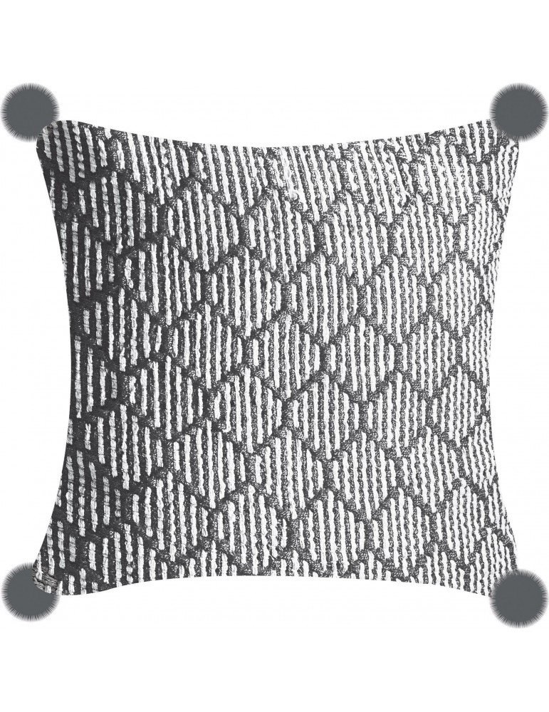 Coussin Lizzy Ombre 60 x 60 4707075000Les Ateliers du Linge Coussin Lizzy Ombre 60 x 60 4707075000Les Ateliers du Linge
