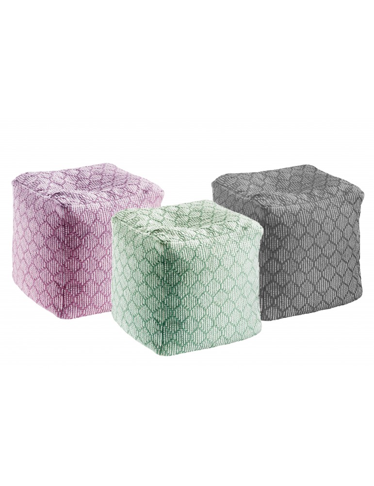 Pouf Lizzy Ombre 40 x 40 x 40 4716075000Les Ateliers du Linge Pouf Lizzy Ombre 40 x 40 x 40 4716075000Les Ateliers du Linge