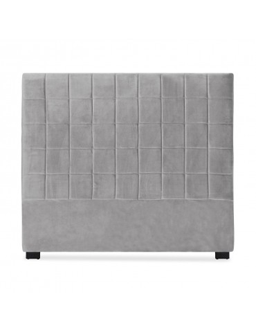 Tête de lit Chess 140cm Velours Argent lf260140vargent