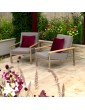 Salon de jardin en aluminium