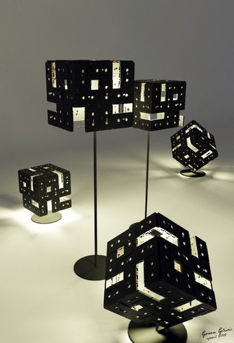 Lampes en cassettes vidéo