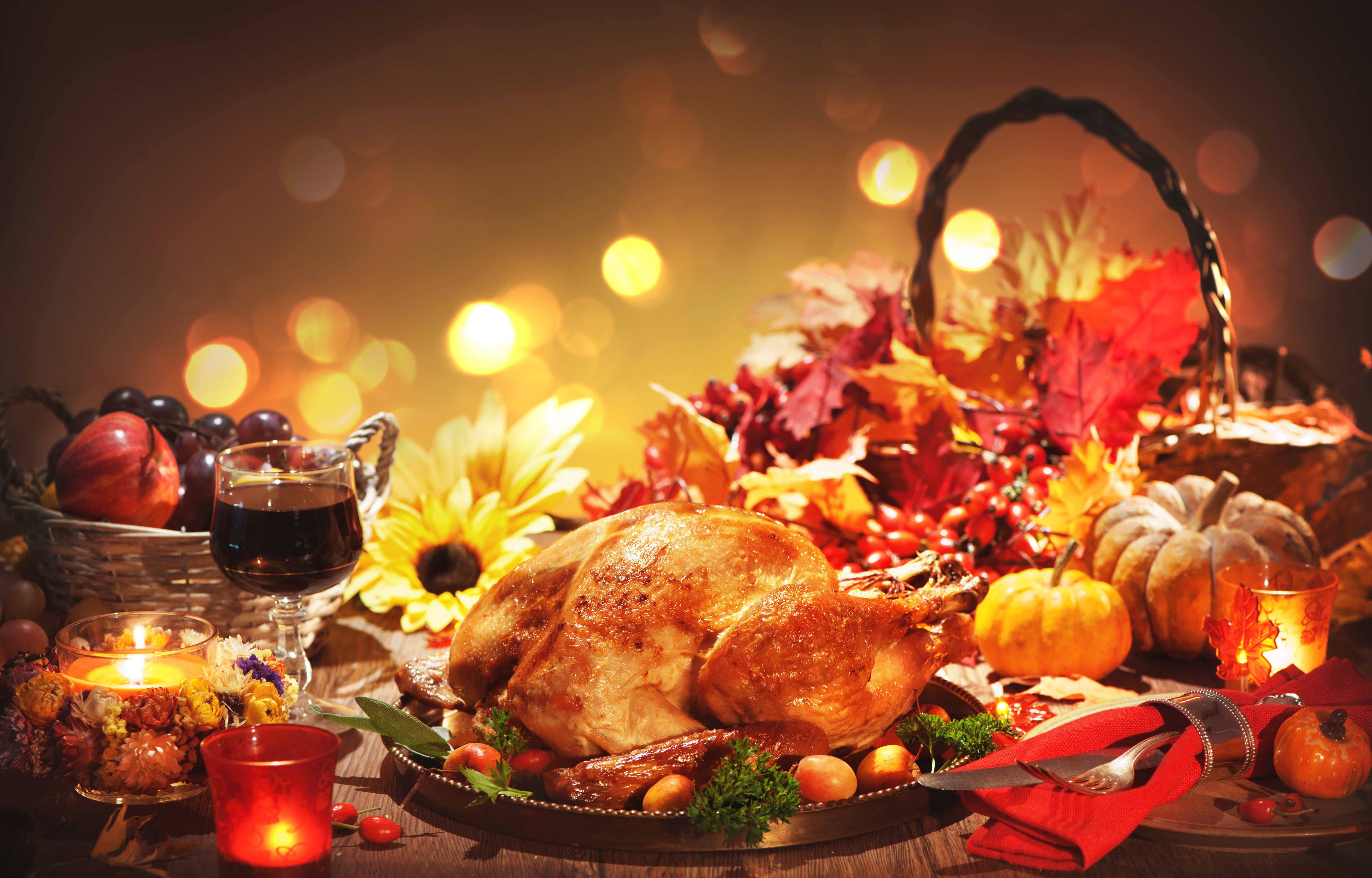 Table de thanksgiving 