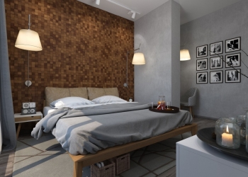 Donner du style à votre chambre avec une tête de lit intégré à votre déco murale