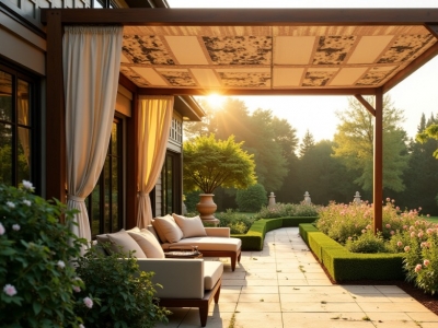 Confection unique de bâches et toiles pour pergolas sur mesure