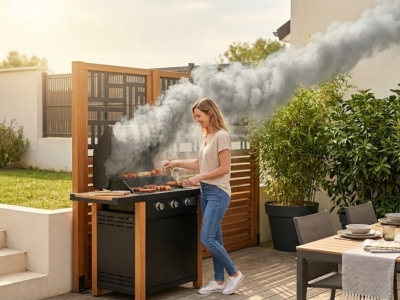 Fumée de barbecue et voisin : que dit la loi et quelles solutions d’aménagement 
