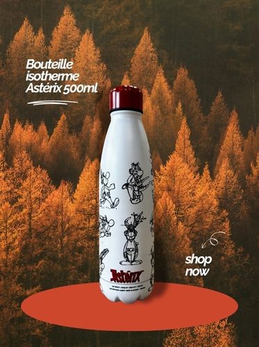 Bouteille isotherme astérix 