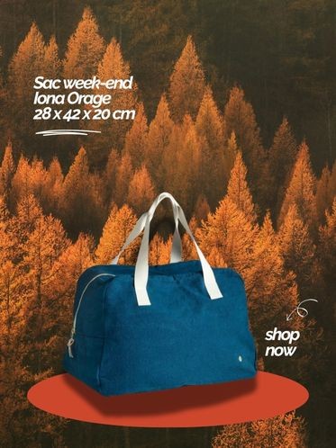  Sac week-end Iona Orage 28 x 42 x 20 